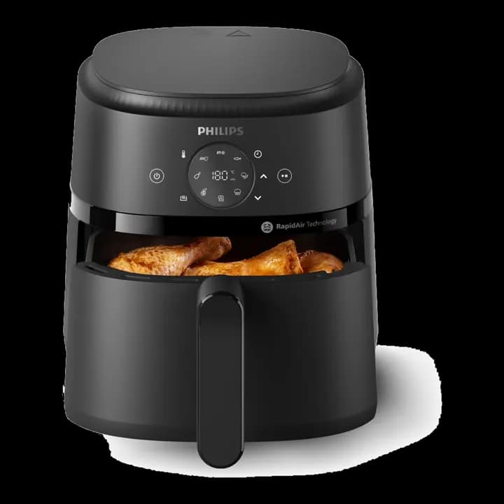 Philips Airfryer 2000 Serie Heißluftfritteuse, Schwarz, 4,2L