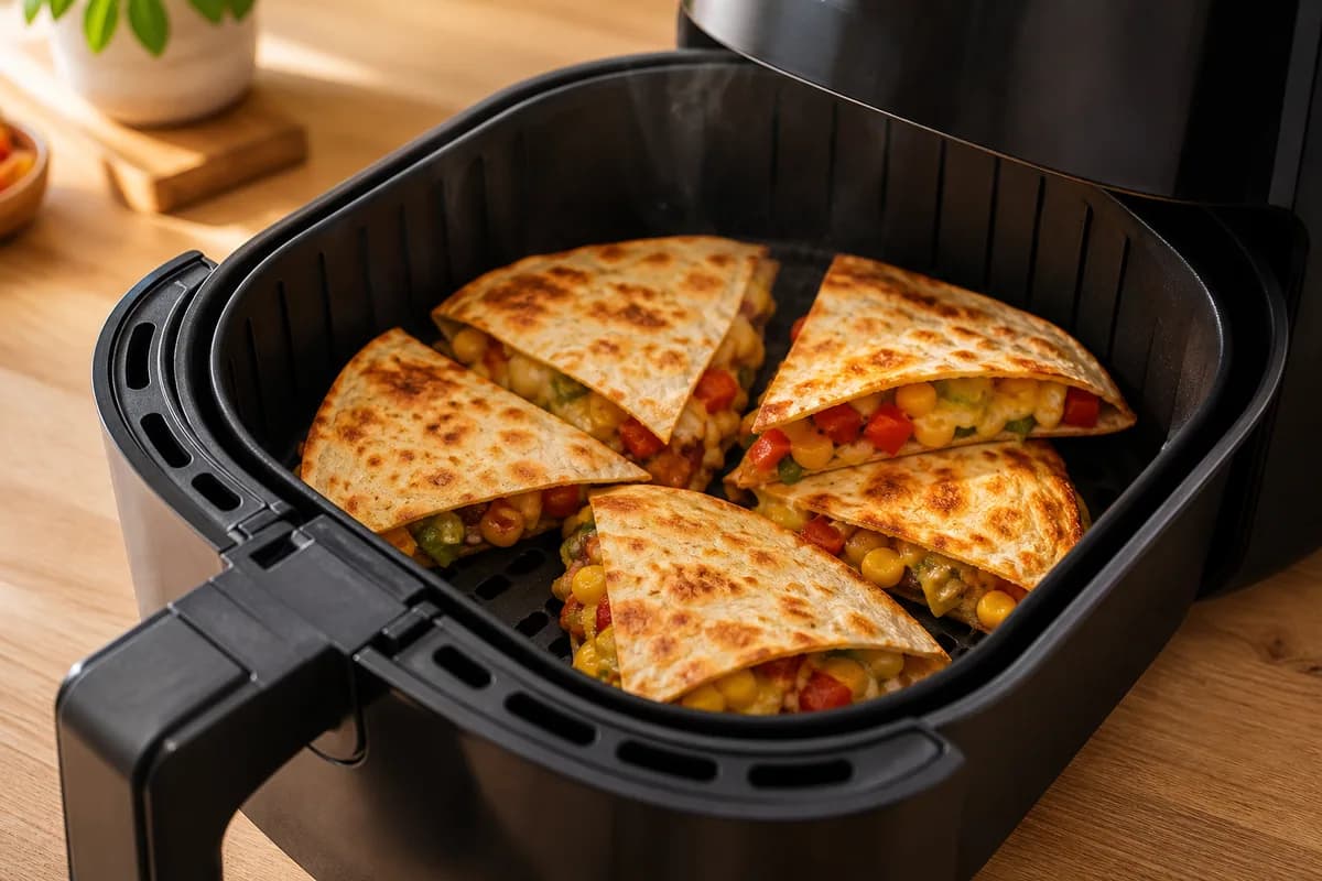 Knusprige Gemüse-Quesadillas